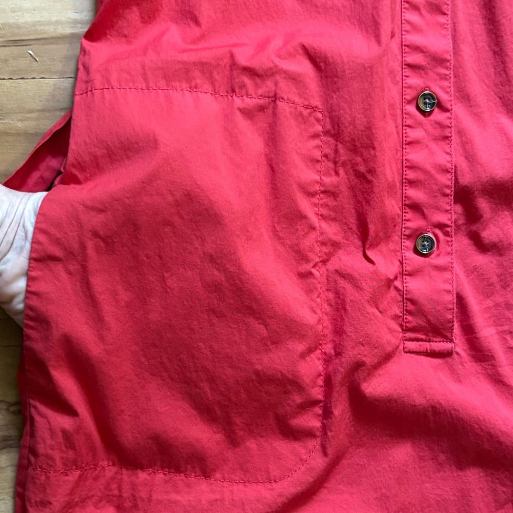 Banana Republic, Shirt Dress with Belt, Pockets and Roll Tab Sleeves, Size 4 - Picture 5 of 6